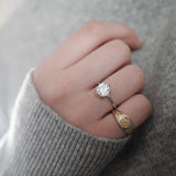 VICTORIA OLD EUROPEAN CUT ENGAGEMENT RING