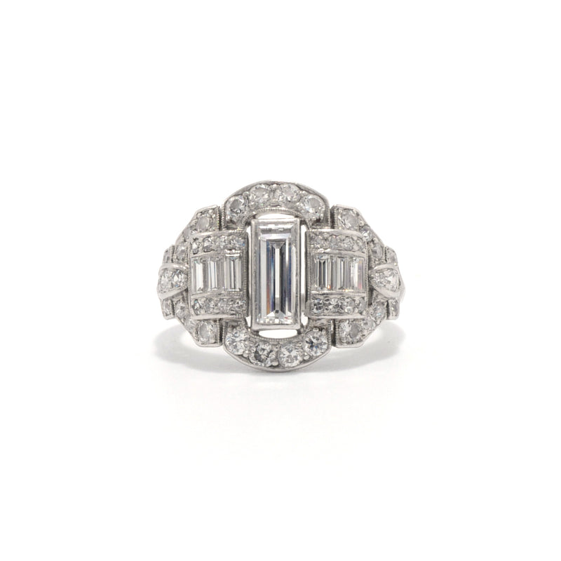 LILLE ART DECO ENGAGEMENT RING