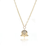 Lily of the Valley Diamond Necklace