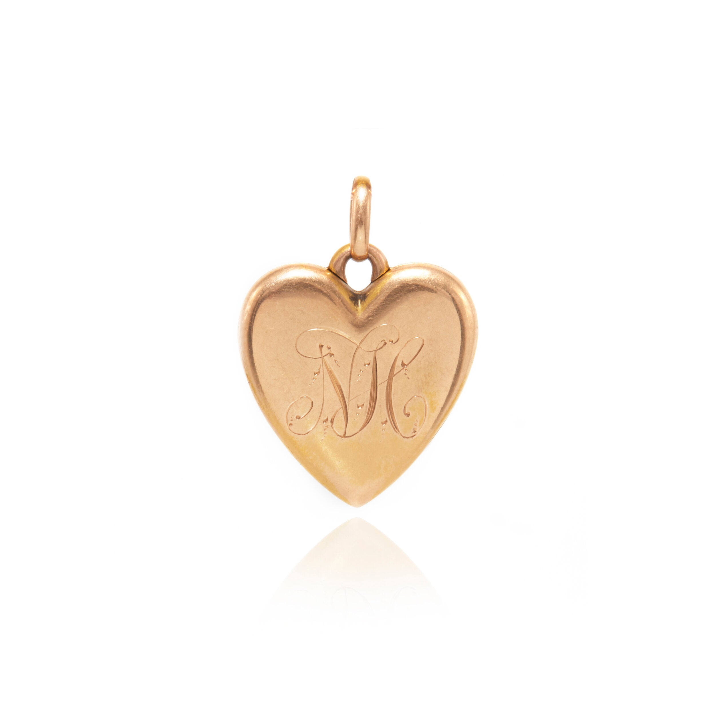 NH Engraved Locket – Ashley Zhang Jewelry
