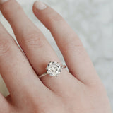 VICTORIA OLD EUROPEAN CUT ENGAGEMENT RING