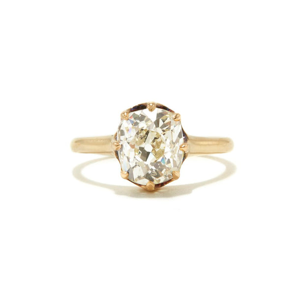 VICTORIAN OLD MINE CUT DIAMOND RING