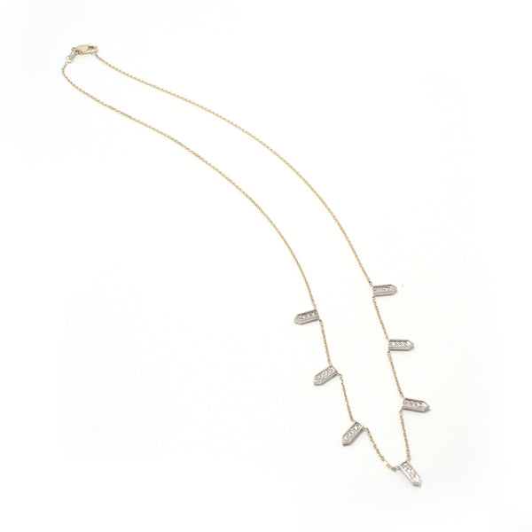 Diamond Petite Fringe Necklace