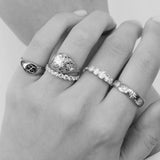 QUINN EMERALD CUT RING