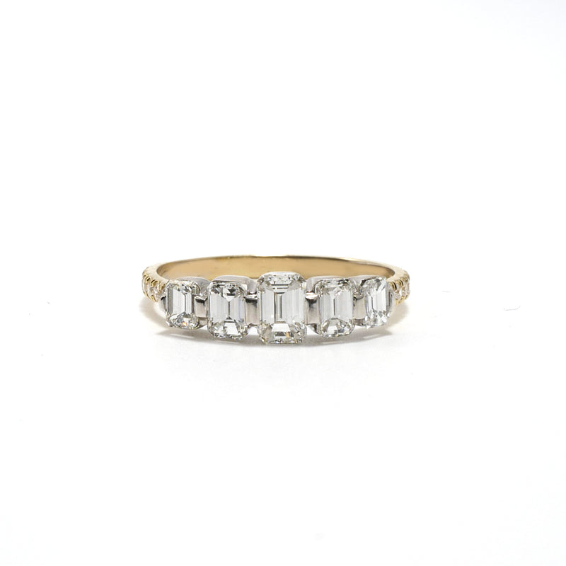 QUINN EMERALD CUT RING