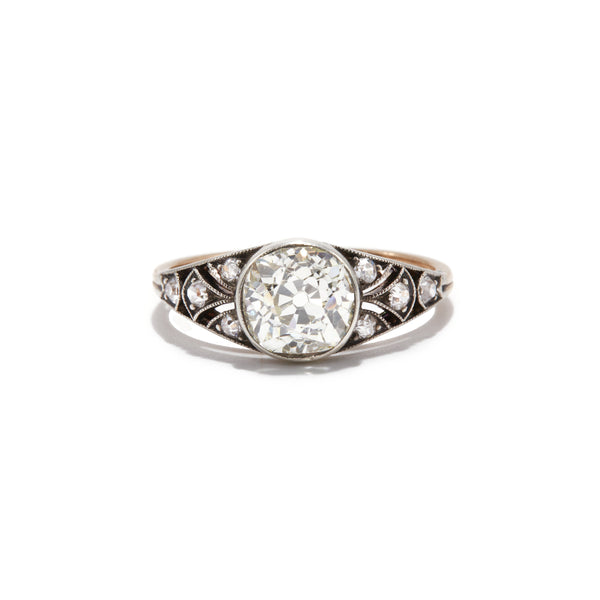 Anastasia Old Mine Cut Bezel Ring
