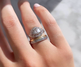 Poiret Art Deco Baguette Ring
