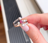 Antique Ruby and Pearl Ring