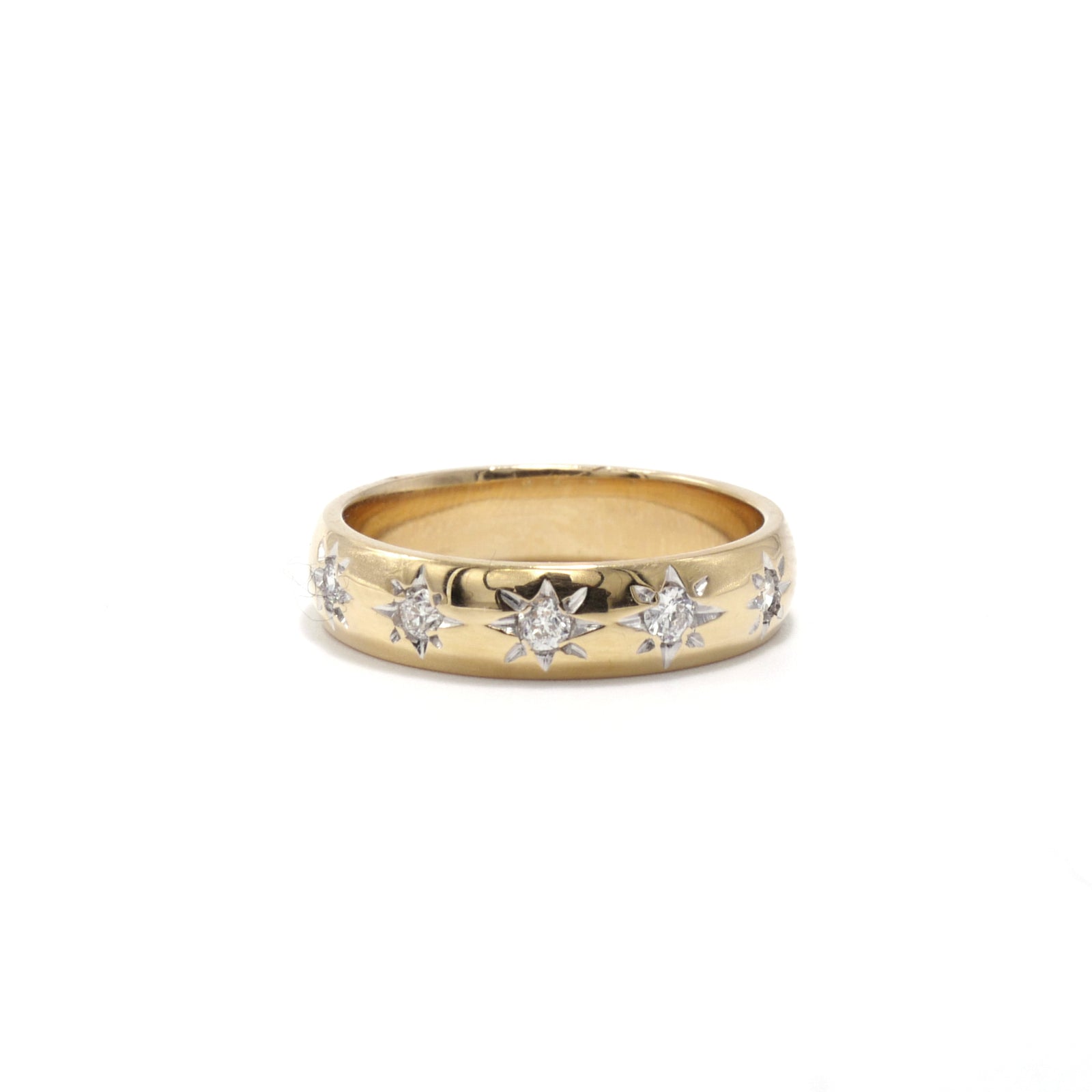 ☆関税込☆VINTAGE HOLLYWOOD★Star Beam Ring★ LNV5447_.jpg