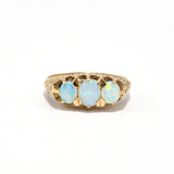 Antique Three Opal Ring