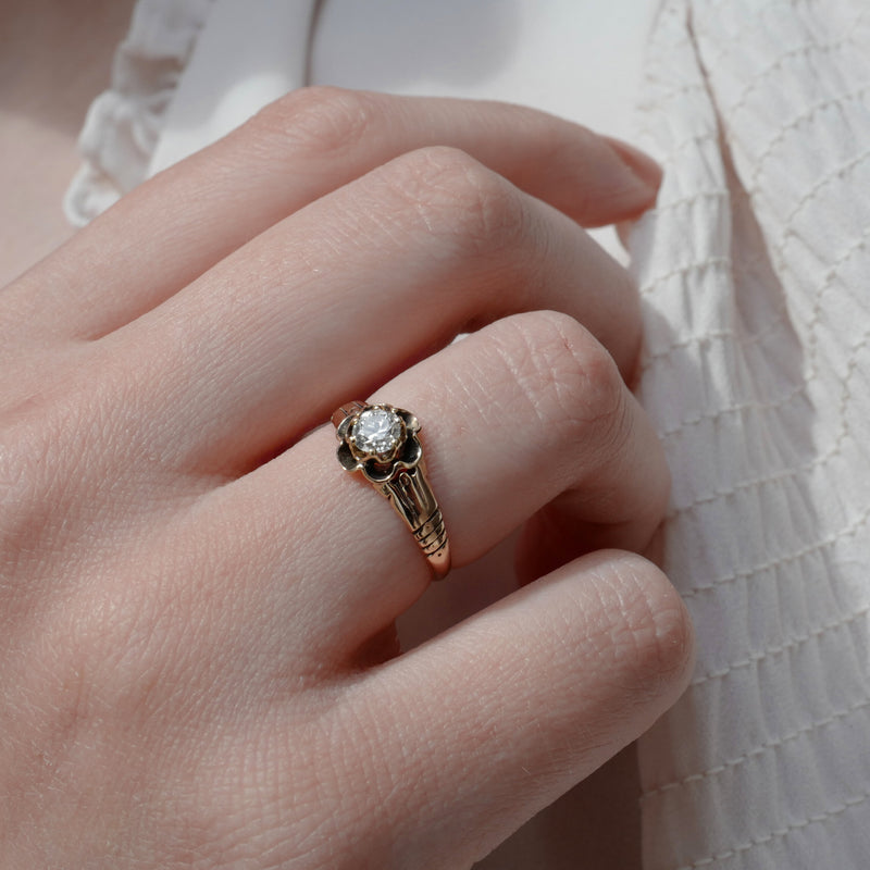 Sylvie Buttercup Diamond Ring