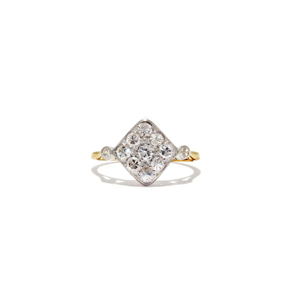 Art Deco Diamond Signet Ring