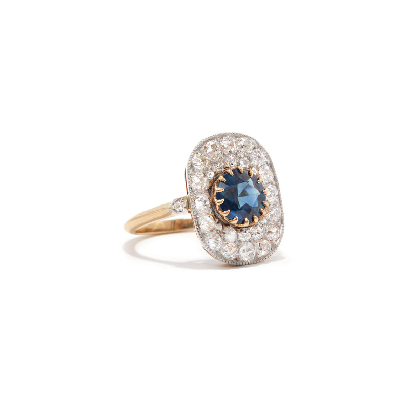 Antique French Sapphire Ring