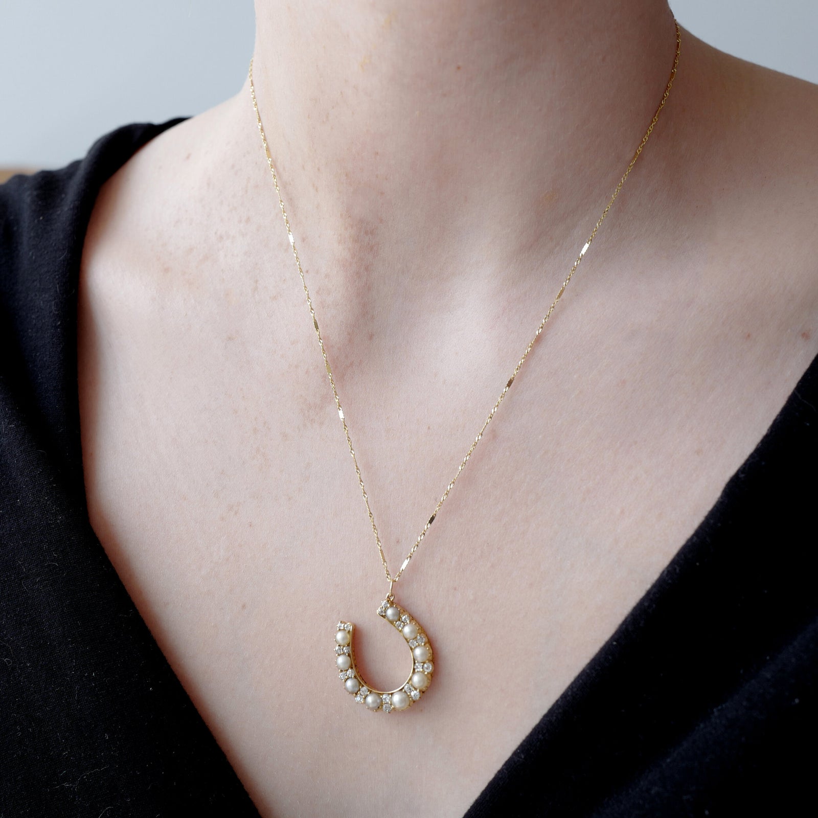 【MOMENTEL】check horse pendant choker★関税込み★ $_57.JPG?set_id=8800005007