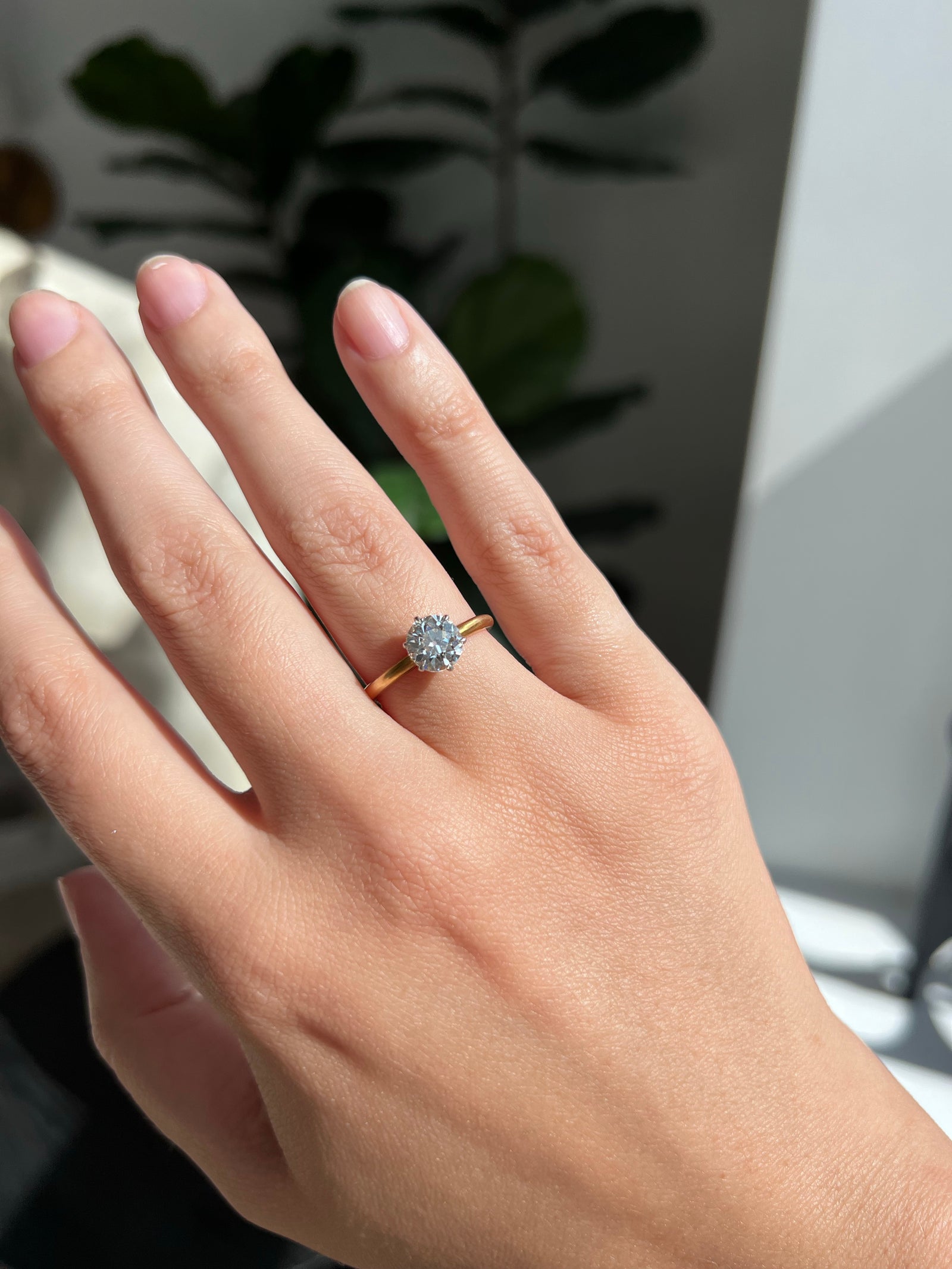 Antique Carat Tiffany Engagement Ring – Ashley Zhang