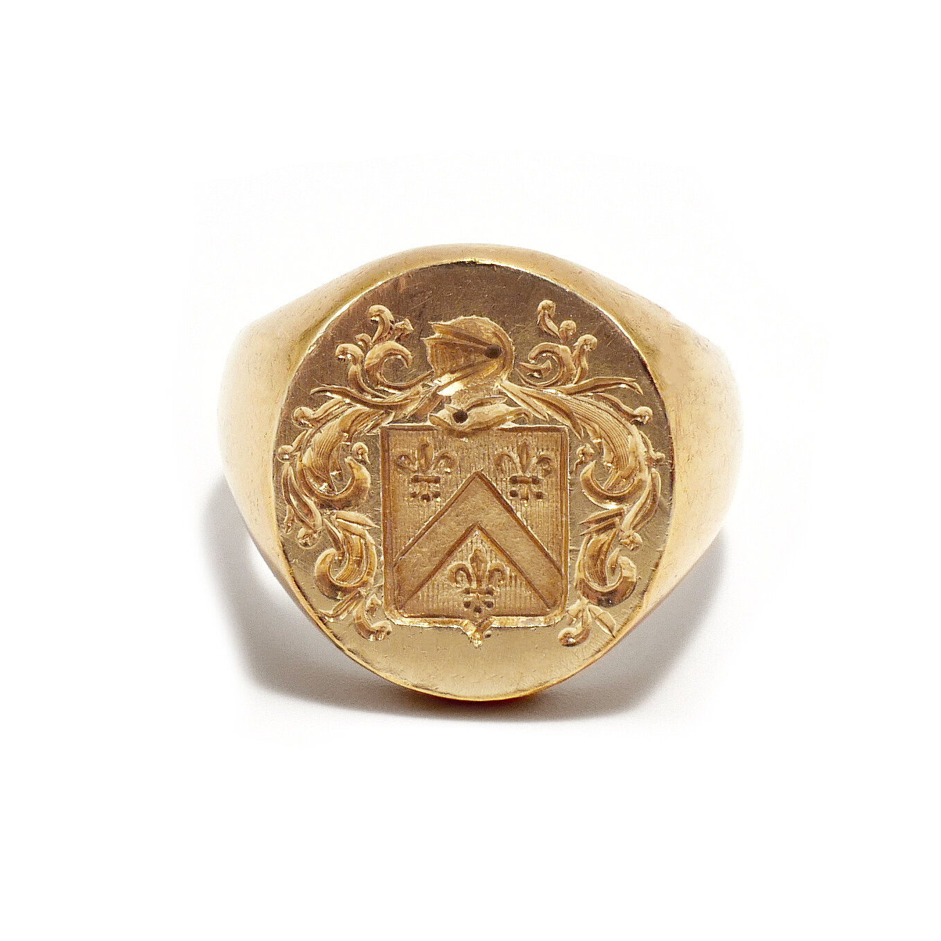 Vintage Knight Signet – Ashley Zhang Jewelry