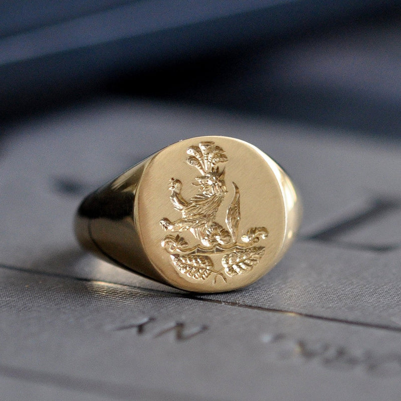 Large Signet Ring – Ashley Zhang Jewelry - Main Image