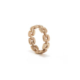 Gold Link Eternity Band