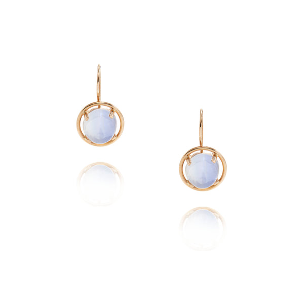 Moonstone Cabochon Earrings