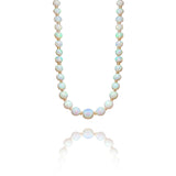 Antique Opal and Pearl Beaded Necklace