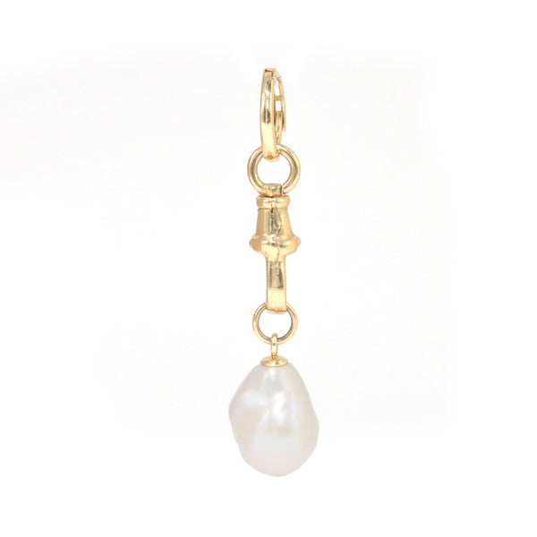 Baroque Pearl Dog Clip Charms