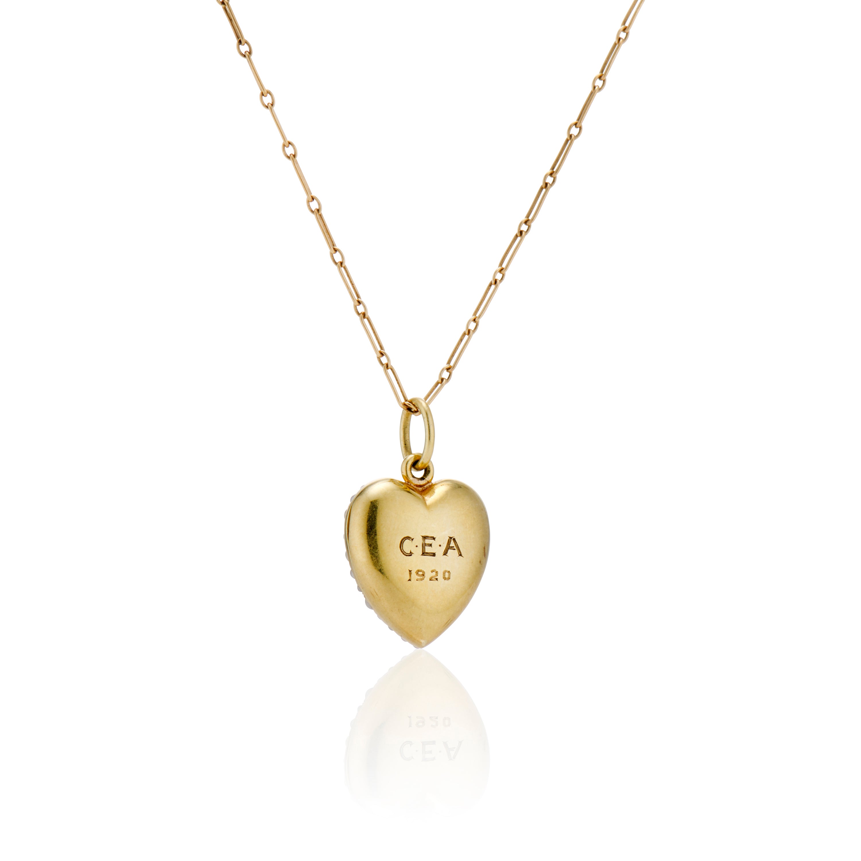 Victorian Diamond and Pearl Heart Locket – Ashley Zhang Jewelry