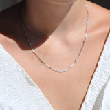 Art Deco Platinum Diamond Chain