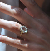 2.12 Rose Cut Diamond Ring