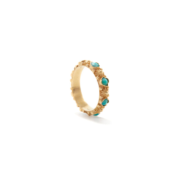 Turquoise Eternity Band