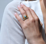 Turquoise Gypsy Ring