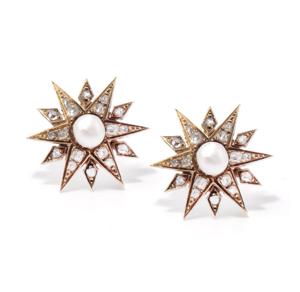 Victorian Star Clips